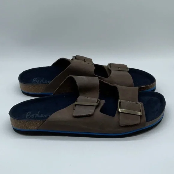 Boden Leather Double Strap Sandal
